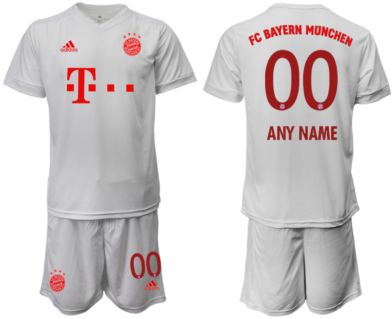 Men 2020-2021 club Bayern Munich away customized white goalkeeper Soccer Jerseys